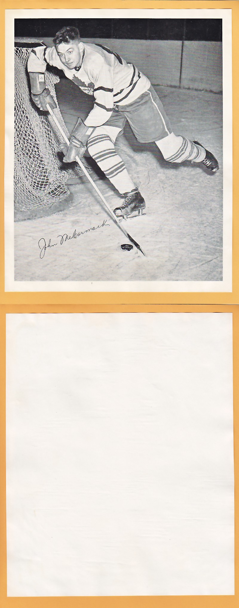 1945-54 QUAKER OATS PHOTO JOHN MCCORMACK photo 1945-54 QUAKER OATS PHOTO JOHN MCCORMACK photo